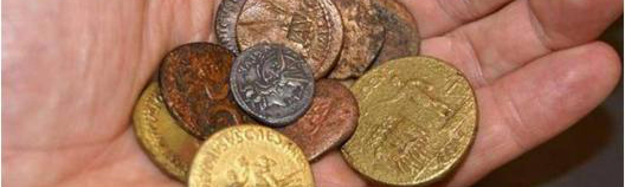 Handvol Romeinse munten