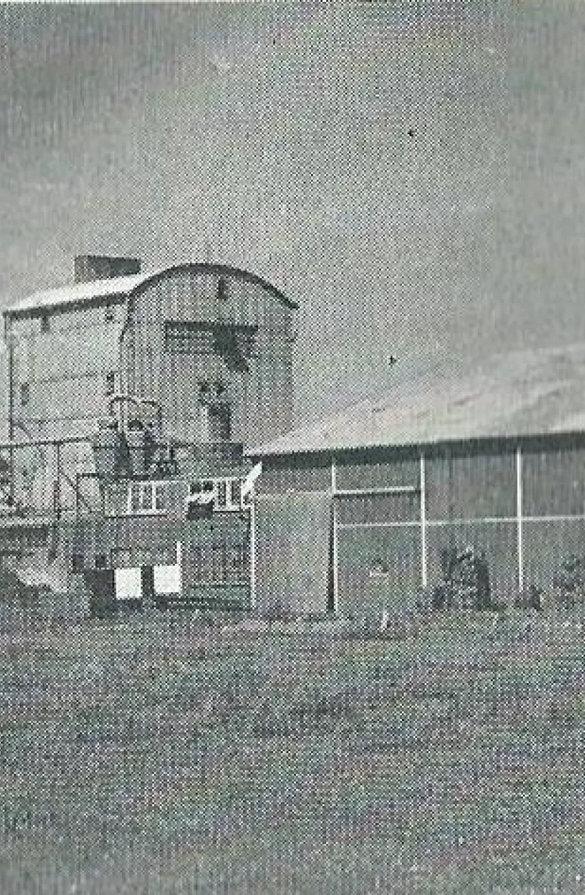 Grasdrogerij Veevita nabij Badhoevedorp