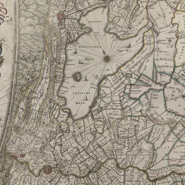 Historische kaart Haarlemmermeer